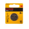 Батарейка Kodak CR2430-1BL MAX Lithium, 3В, (1/60/240), (арт.Б0029114)