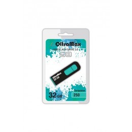 Флеш-накопитель 32Gb OltraMax 250, USB 2.0, пластик, бирюзовый