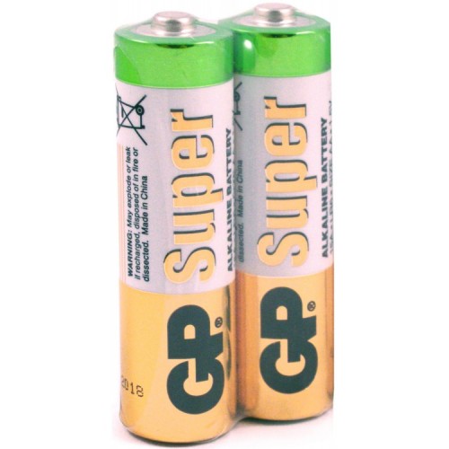 Батарейка AAA GP LR03-2P Super Alkaline, 1.5В, (2/40/200)