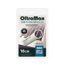 Флеш-накопитель 16Gb OltraMax Key 380, USB 2.0, металл, серебряный