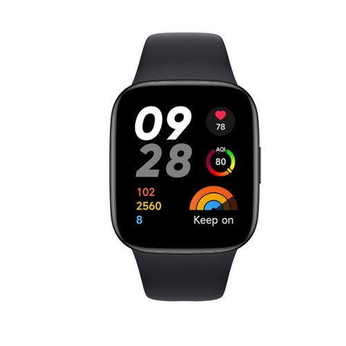 Часы умные XIAOMI, Watch 3 Active, цвет: черный, RUS