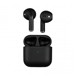 Наушники внутриканальные без бренда Apods Pro 4, Bluetooth, цвет: чёрный, (арт.222132)

