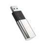 Флеш-накопитель 512Gb Netac US2, USB 3.2, пластик, чёрный, серебряная вставка