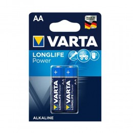 Батарейка AA Varta LR06-2BL LONGLIFE POWER (High Energy), 1.5B, (2/40/200), (арт.04906121412)
