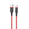 Кабель USB - Type-C Borofone BX67, 1.0м, 3.0A, цвет: красный