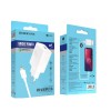 Блок питания Borofone BA32A 1 USB, 3000mA, QC3.0, белый
