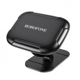 Держатель автомобильный Borofone, BH36, Voyage, магнитный, торпедо, для смартфона, цвет: чёрный
