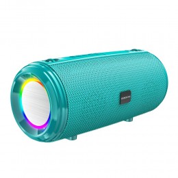 Колонка портативная Borofone, BR13, Young Sports, Bluetooth, цвет: бирюзовый
