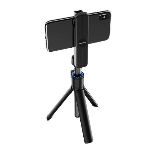Монопод для селфи Borofone BY5, Bluetooth, чёрный, с триподом
