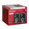 Колонка компьютерная 2.0 Defender, S40, Aurora, под дерево, Bluetooth, AUX, MP3, цвет: чёрный