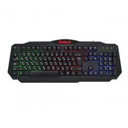 Клавиатура проводная Defender, Ultra, HB-330L, мембранная, 1.5 м, цвет: чёрный
