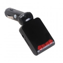 FM-трансмиттер без бренда, FM-S36 BT, Bluetooth, цвет: чёрный
