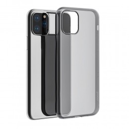 Чехол силиконовый HOCO для APPLE iPhone 14 Max, Light series TPU, цвет: чёрный