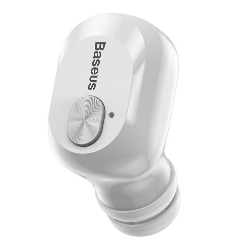 Гарнитура bluetooth Baseus, A03, Encok, цвет: белый