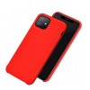 Чехол силиконовый HOCO для APPLE iPhone 12 Mini, Pure Series Case , цвет: красный