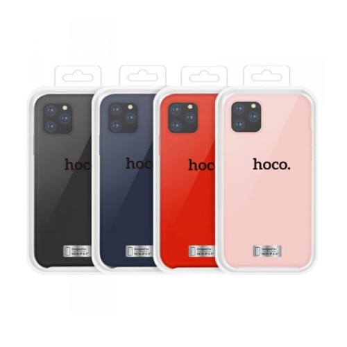 Чехол силиконовый HOCO для APPLE iPhone 12 Mini, Pure Series Case , цвет: красный