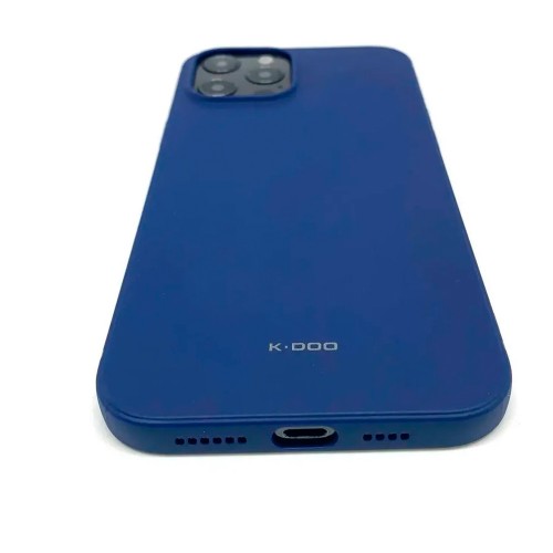 Чехол силиконовый K-Doo для iPhone 14 Pro Max, синий

