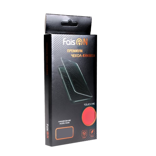 Чехол-книжка FaisON для Samsung Galaxy M31S, красный, PREMIUM

