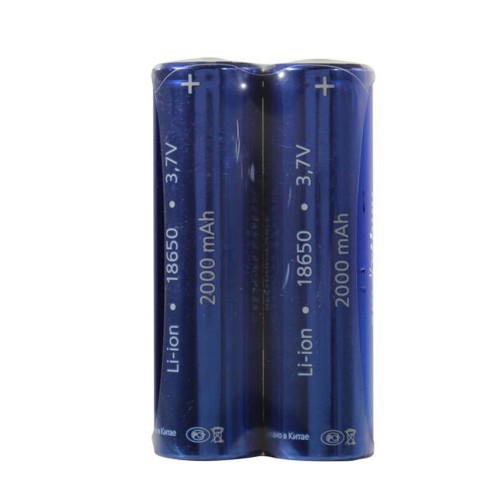 Аккумулятор 18650 SmartBuy, 2P, Li-ion, 2000mAh, 3.7V, (2/50/400)