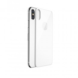 Стекло защитное Baseus для APPLE iPhone X/XS, Arc-Surface, 0.3 мм, 4D, глянцевое, цвет: серебряный