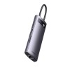 USB-концентратор Baseus BS-OH102, StarJoy, 8 Гнезд, PD, 3xUSB3.1, 1xHDMI, SD, TF, 1xRJ45, цвет: чёрный