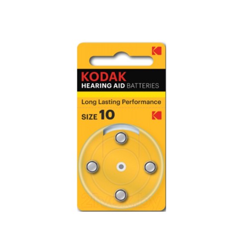 Батарейка Kodak ZA10-4BL, 1.4В, (4/40/400/32000), (арт.Б0044790)