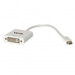 Переходник mini DisplayPort(m) - DVI(f) VCOM VHD6050, 0.20м, цвет: белый