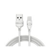Кабель USB 8 pin Connect GC-63i, 1.0м, 2.1A, белый
