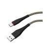 Кабель USB Type-C Borofone BX25 Powerful 1.0м 3.0A, чёрный
