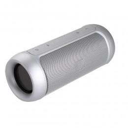 Колонка портативная без бренда, Charge 2, Bluetooth, цвет: серебряный
