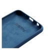 Чехол силиконовый для iPhone 12 Pro Max, синий, без логотипа
