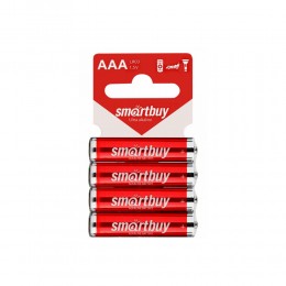 Батарейка AAA SmartBuy LR03-4P Ultra Alkaline, 1.5B, (4/60/720), (арт.SBBA-3A04SB)