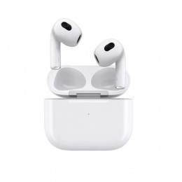 Наушники внутриканальные без бренда Apods 3, bluetooth, цвет: белый
