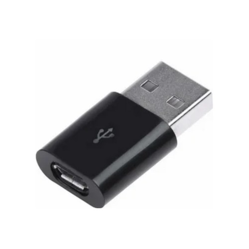 Переходник Type-C - USB 3.0 без бренда GP-90, цвет: черный