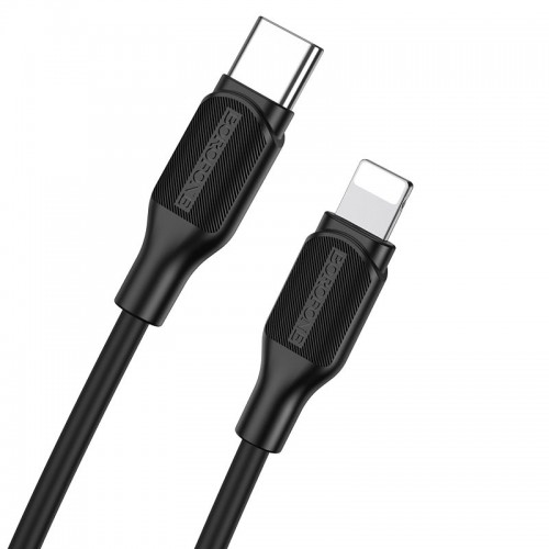 Кабель 8 pin - Type-C Borofone BX42 Encore, 1.0м, 3.0A, чёрный
