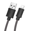 Кабель USB - 8 pin Borofone BX52 Airy, 1.0м, 2.4A, цвет: черный