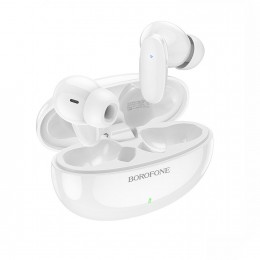 Наушники внутриканальные Borofone BW19, Bluetooth, TWS, цвет: белый