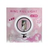 Вспышка для селфи без бренда, Ring Fill Light, LC-330, держатель для телефона, кольцо 30 см, цвет: белый, пластик, в коробке