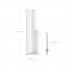 Ирригатор XIAOMI, Mijia Electric Teeth Flosser Smoked F300 , MEO703, 240 мл, пластик,  цвет: белый